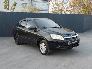 2015 Lada (ВАЗ) Granta I, чёрный, 439000 рублей, вид 3