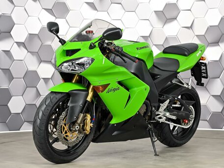 2005 Kawasaki ZX-10R Ninja, зелёный, 777000 рублей, вид 2