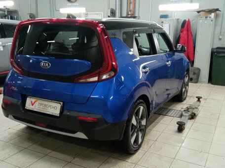 2019 Kia Soul III, синий, 1649000 рублей, вид 3