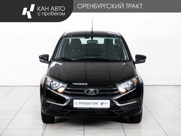 2023 Lada (ВАЗ) Granta Euro-2 I Рестайлинг, чёрный, 828000 рублей - вид 1