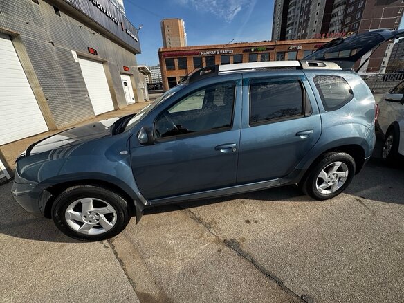 2016 Renault Duster I Рестайлинг, синий, 1200000 рублей - вид 4