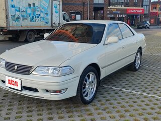 1997 Toyota Mark II VIII (X100), белый, 650000 рублей, вид 1