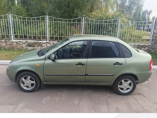 2010 Lada (ВАЗ) Kalina I, зелёный, 240000 рублей, вид 2