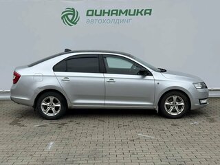 2014 Skoda Rapid I, серебристый, 790000 рублей, вид 4