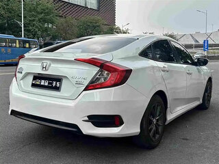 2020 Honda Civic X Рестайлинг, белый, 1210000 рублей, вид 4