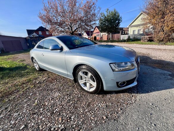 2008 Audi A5 I (8T), голубой, 890000 рублей - вид 4