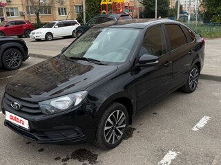 2022 Lada (ВАЗ) Granta I Рестайлинг, чёрный, 830000 рублей, вид 1