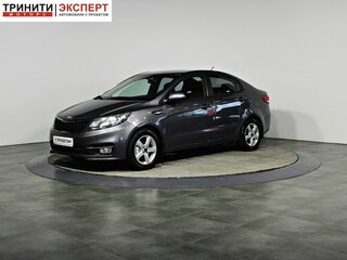 2016 Kia Rio III Рестайлинг, серый, 1026000 рублей, вид 1