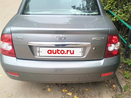 2008 Lada (ВАЗ) Priora I, серый, 370000 рублей, вид 2