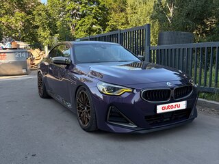 2021 BMW 2 серии M240i xDrive G42, фиолетовый, 5450000 рублей, вид 1