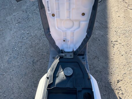 2002 Yamaha Gear, белый, 89000 рублей, вид 4