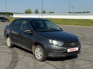 2019 Lada (ВАЗ) Granta I Рестайлинг, синий, 480000 рублей, вид 3