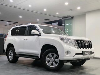 2014 Toyota Land Cruiser Prado 4-speed 150 Series Рестайлинг 1, белый, 3250000 рублей, вид 1