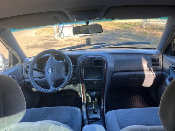 2004 Kia Magentis I Рестайлинг, чёрный, 200000 рублей - вид 5
