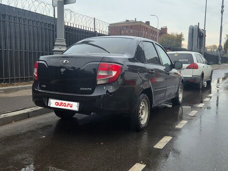2013 Lada (ВАЗ) Granta I, синий, 188000 рублей, вид 3