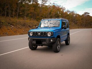 2021 Suzuki Jimny Kei car IV, синий, 1100000 рублей, вид 2