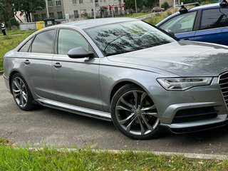 2018 Audi A6 IV (C7) Рестайлинг, серый, 2100000 рублей, вид 2