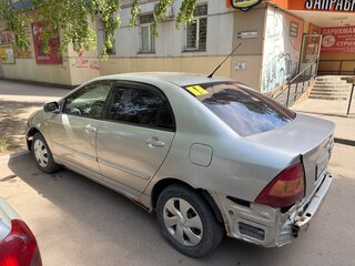 2004 Toyota Corolla IX (E120, E130), серебристый, 350000 рублей, вид 3