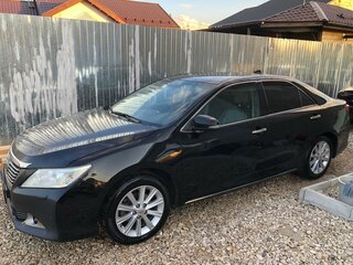 2012 Toyota Camry VII (XV50), чёрный, 1600000 рублей, вид 2