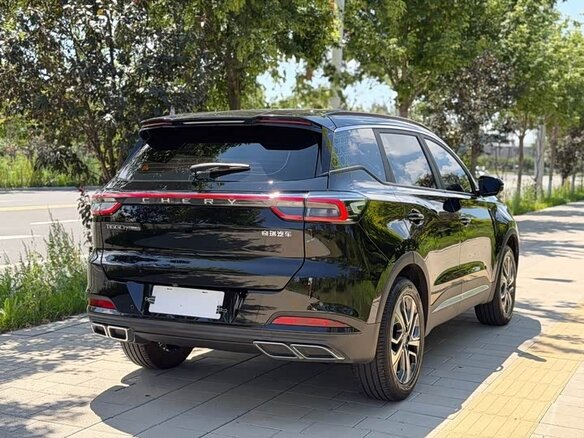 2023 Chery Tiggo 7 Plus I Рестайлинг, чёрный, 1240000 рублей - вид 3