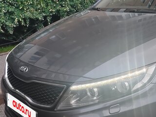 2014 Kia Optima III Рестайлинг, серый, 1300000 рублей, вид 2