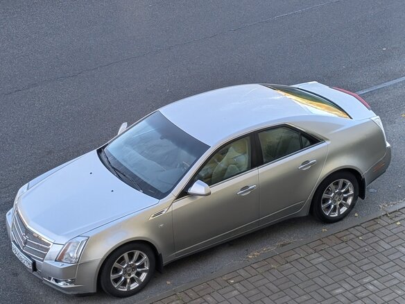 2008 Cadillac CTS II, серый, 910000 рублей - вид 1