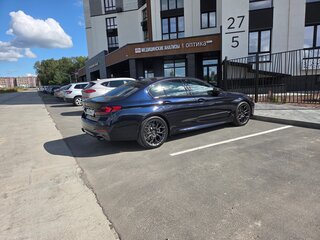 2021 BMW 5 серии 520d xDrive VII (G30/G31/G38) Рестайлинг, чёрный, 3400000 рублей, вид 2