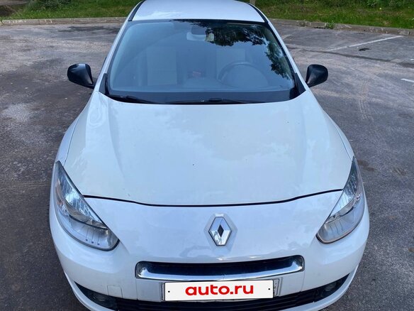2012 Renault Fluence I, белый - вид 1