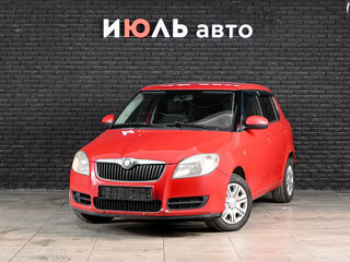 2008 Skoda Fabia II, красный, 400000 рублей, вид 1