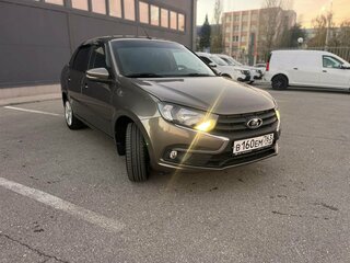 2019 Lada (ВАЗ) Granta I Рестайлинг, коричневый, 665000 рублей, вид 4