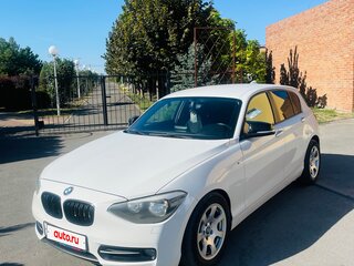 2013 BMW 1 серии 116i II (F20/F21), белый, 985000 рублей, вид 1