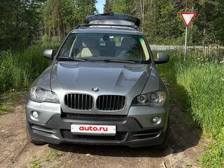 2008 BMW X5 3.0si II (E70), голубой, 1500000 рублей, вид 2