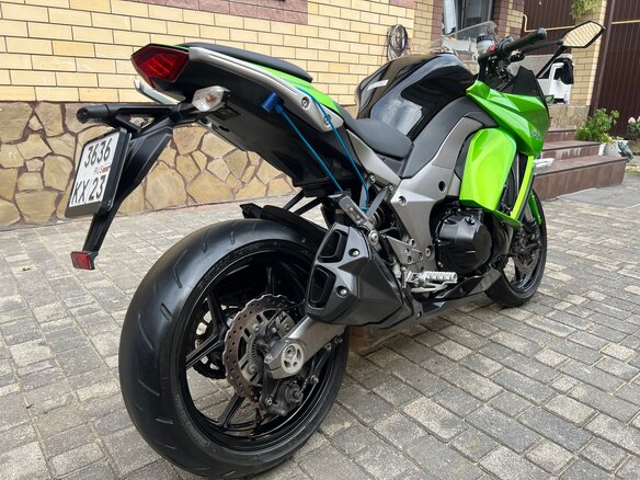 2011 Kawasaki Ninja 1000 SX, зелёный, 699000 рублей - вид 5