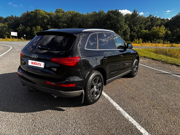 2012 Audi Q5 I (8R) Рестайлинг, чёрный - вид 3