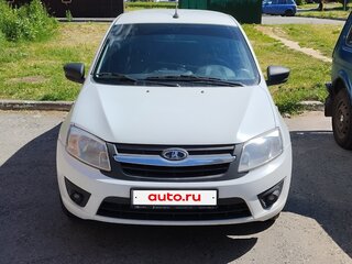 2018 Lada (ВАЗ) Granta I Рестайлинг, белый, 435000 рублей, вид 1