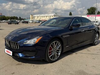 2017 Maserati Quattroporte S Q4 VI Рестайлинг, синий, 4600000 рублей, вид 1