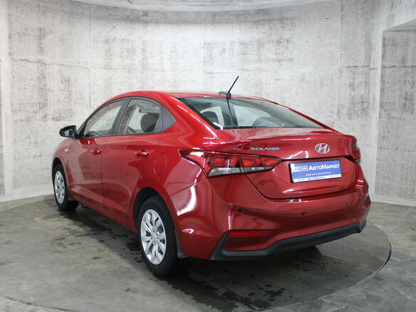 2017 Hyundai Solaris II, красный - вид 7
