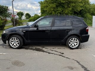 2008 BMW X3 20d I (E83) Рестайлинг, чёрный, 750000 рублей, вид 2