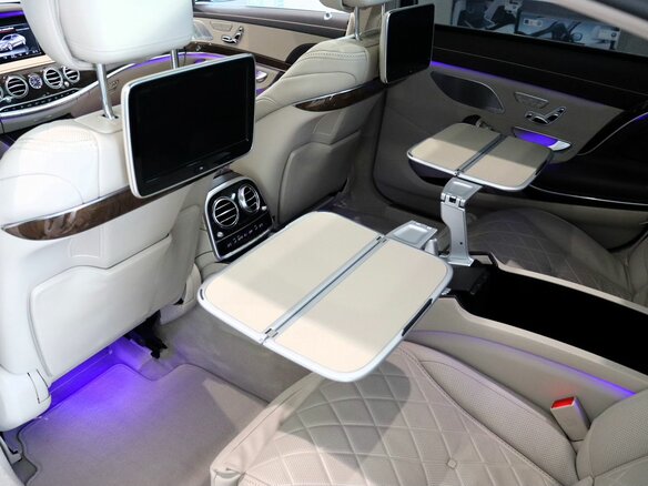 2015 Mercedes-Benz Maybach S-Класс 500 I (X222), чёрный, 5800000 рублей - вид 34