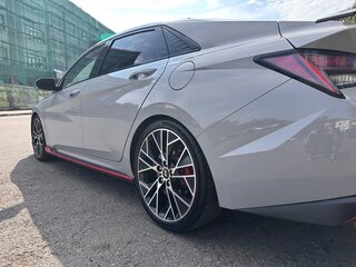 2021 Hyundai Avante N VII, белый, 3600000 рублей, вид 4
