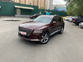 2021 Genesis GV80 I, красный, 4950000 рублей, вид 3