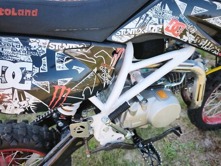 2016 Motoland CRF125, белый, 55000 рублей, вид 4