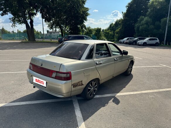 2006 Lada (ВАЗ) 2110, серебристый - вид 2