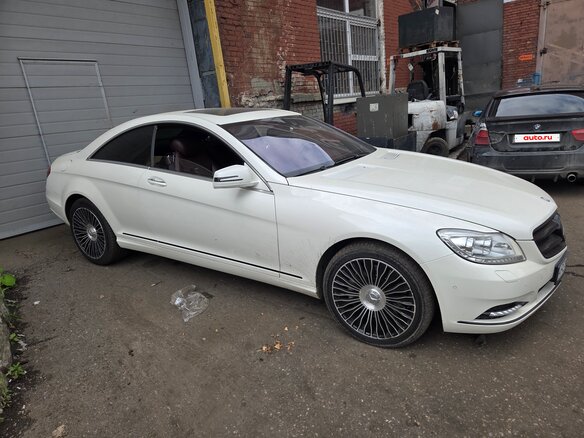 2012 Mercedes-Benz CL-Класс 500 III (C216) Рестайлинг, белый, 2200000 рублей - вид 3