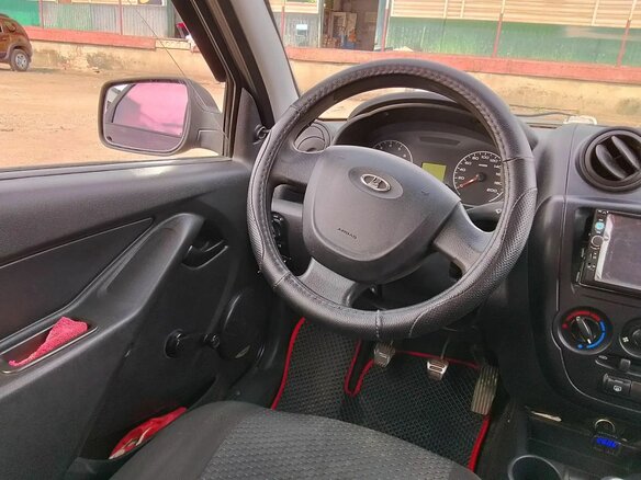 2012 Lada (ВАЗ) Granta I, пурпурный, 300000 рублей - вид 5