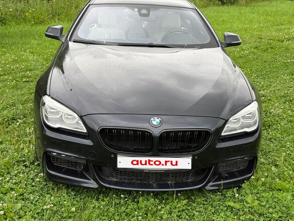 2016 BMW 6 серии 640i xDrive III (F06/F13/F12) Рестайлинг, чёрный - вид 2