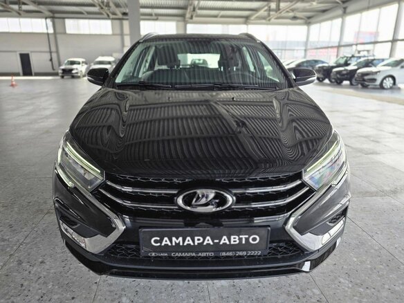 2026 Lada (ВАЗ) Vesta SW I Рестайлинг (NG), чёрный, 1915000 рублей - вид 2