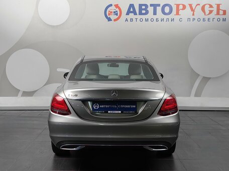 2019 Mercedes-Benz C-Класс 180 IV (W205) Рестайлинг, серебристый, 2555000 рублей, вид 4