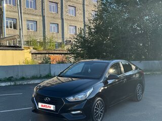 2018 Hyundai Solaris II, чёрный, 1100000 рублей, вид 1