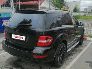 2008 Mercedes-Benz M-Класс 350 II (W164) Рестайлинг, чёрный, 1450000 рублей, вид 4